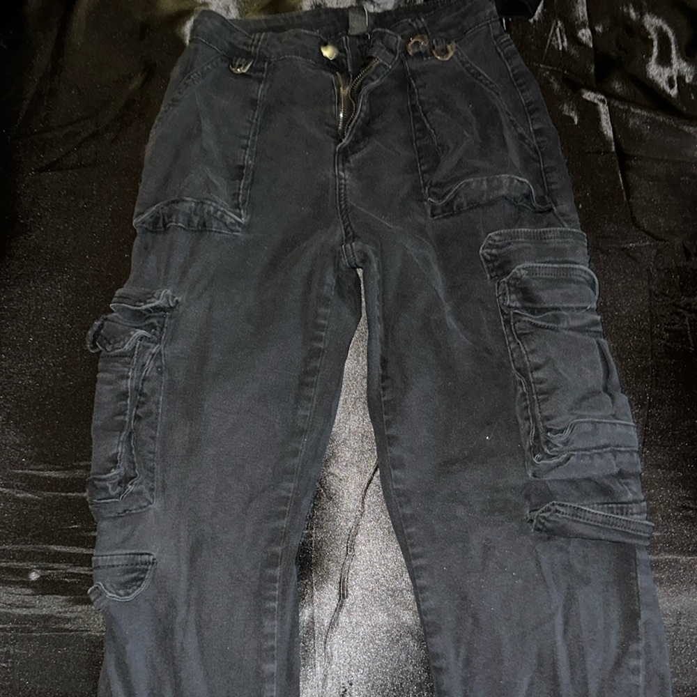 Black Cargo pants